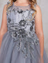 Girls Multi Color Lace Rhinestone Sash Pageant Dress 2-18 - SophiasStyle.com